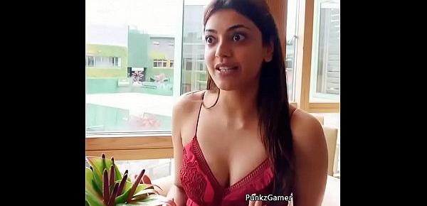  Kajal Agarwal cleavage